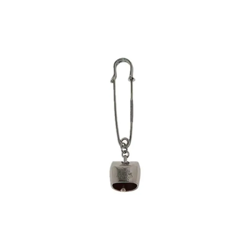BALLY Logo engraved Safety Brooch-0