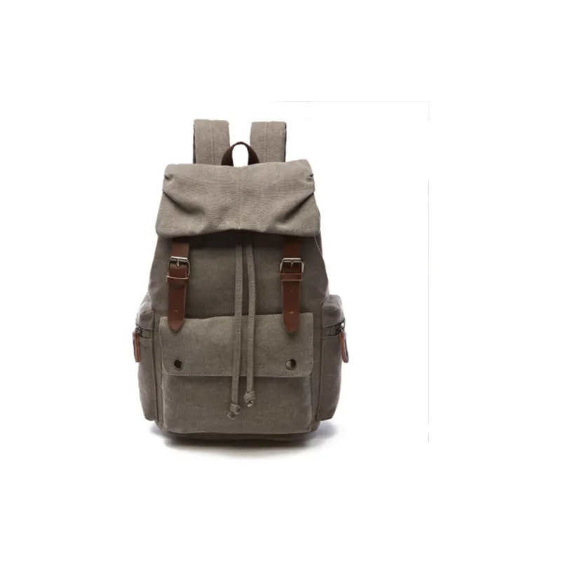 CMLZIUA Canvas Backpack Unisex Coffee/Black/Khaki/Dark Blue/Gray/Maroon/Army Green-15
