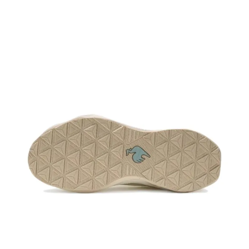 Le Coq Sportif Cushioning Support Lightweight Breathable Low Top Running Shoes Women's Beige Gray-5