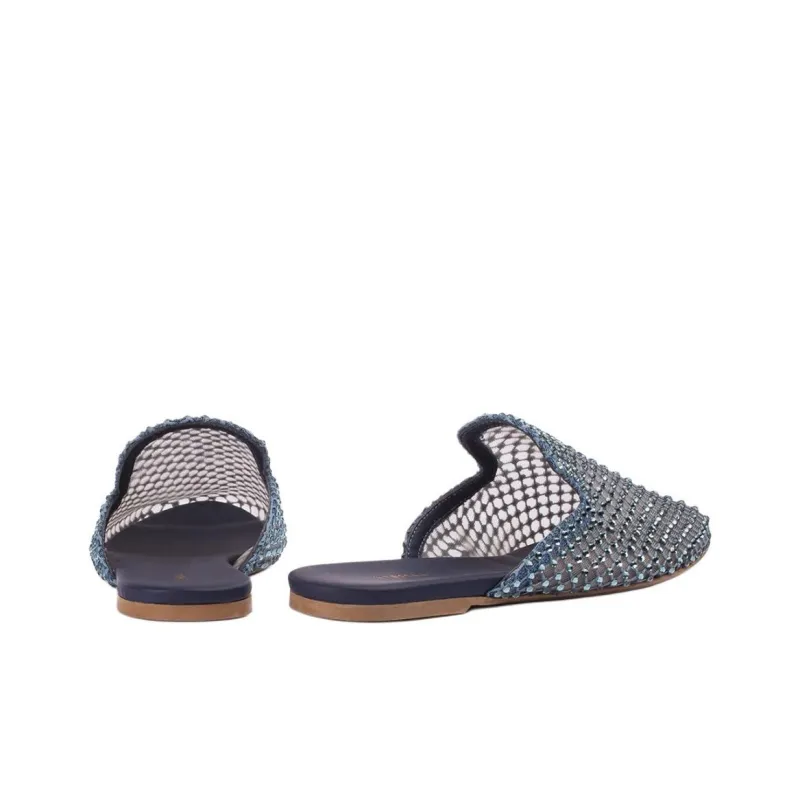 Le Silla Gilda Crystal-embellished Ballerina Shoes-3