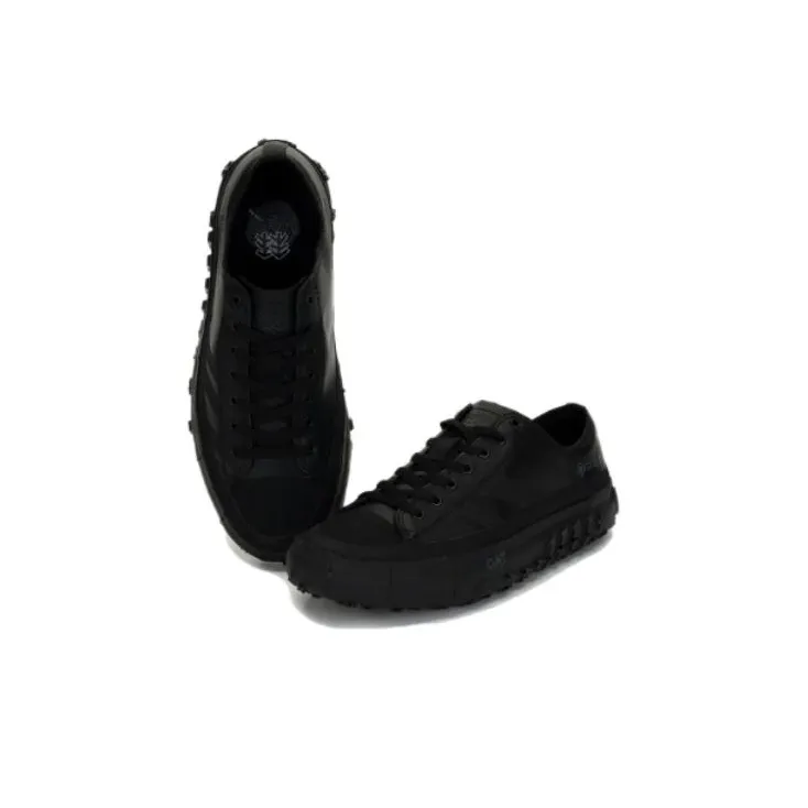 KOLON SPORT Cushioning, Abrasion Resistant, And Waterproof Low Top Running Shoes Unisex Black-2
