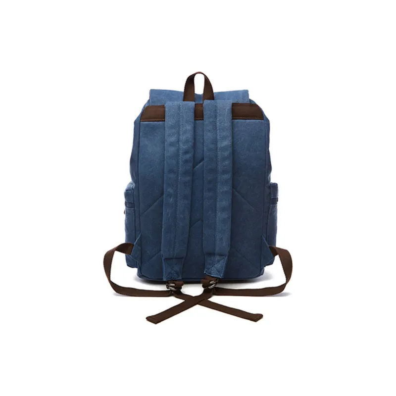 CMLZIUA Canvas Backpack Unisex Coffee/Black/Khaki/Dark Blue/Gray/Maroon/Army Green-13