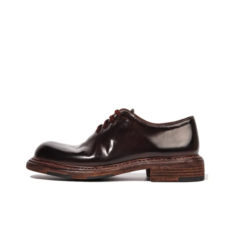 Vibram X Dreambox Dress Shoes Men Low Top Black/Brown-0