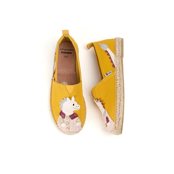 Joy&Mario Espadrilles Women's Beige/Yellow/Pink/Red-11