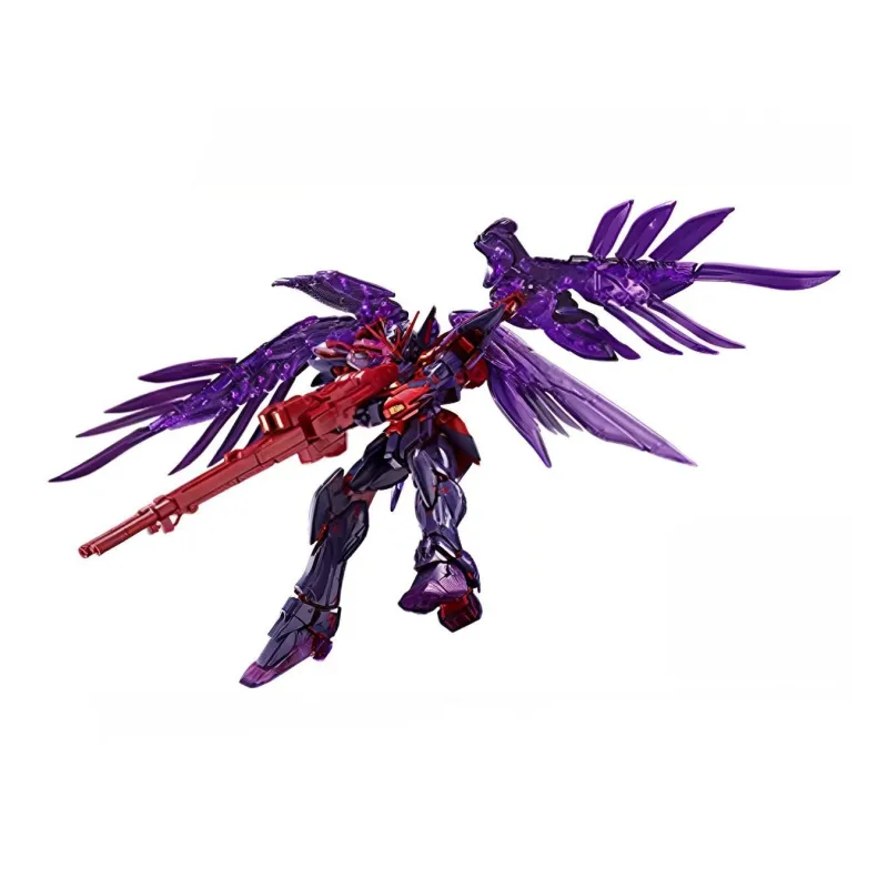 BANDAI MG Wing Gundam Zero Shiki EW[Crisscross Contrast Color/Transparent Purple] Model Kits-2