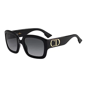 DIOR Square Sunglasses Women's Black