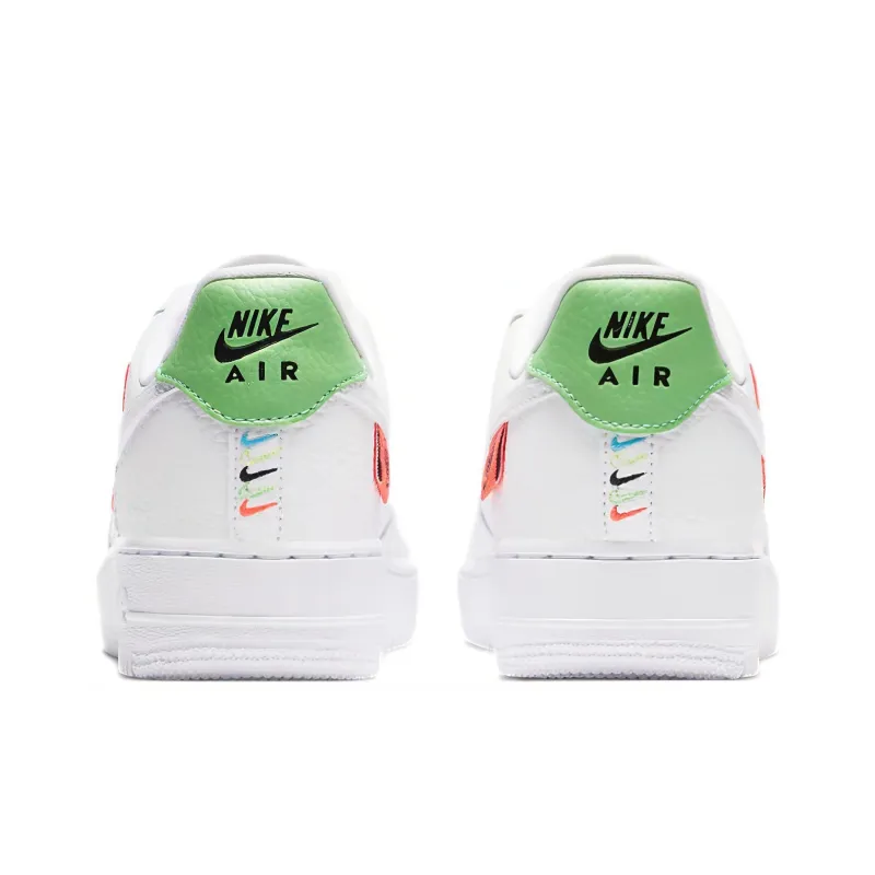 Nike Air Force 1 Low '07 Worldwide Pack Flash Crimson Green Strike Women's-4