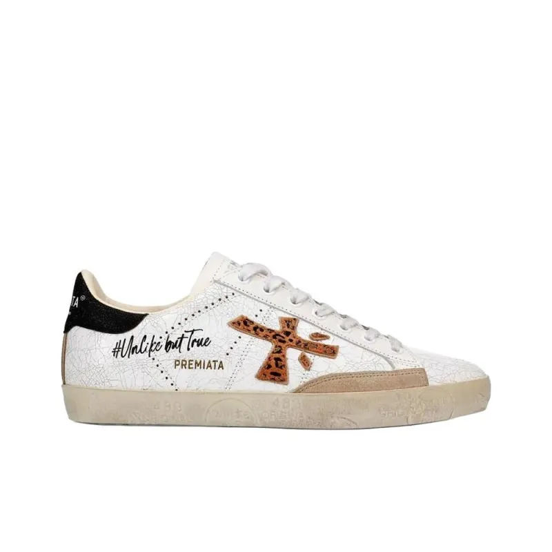 PREMIATA Steven Skateboard Shoes Women's Beige-1