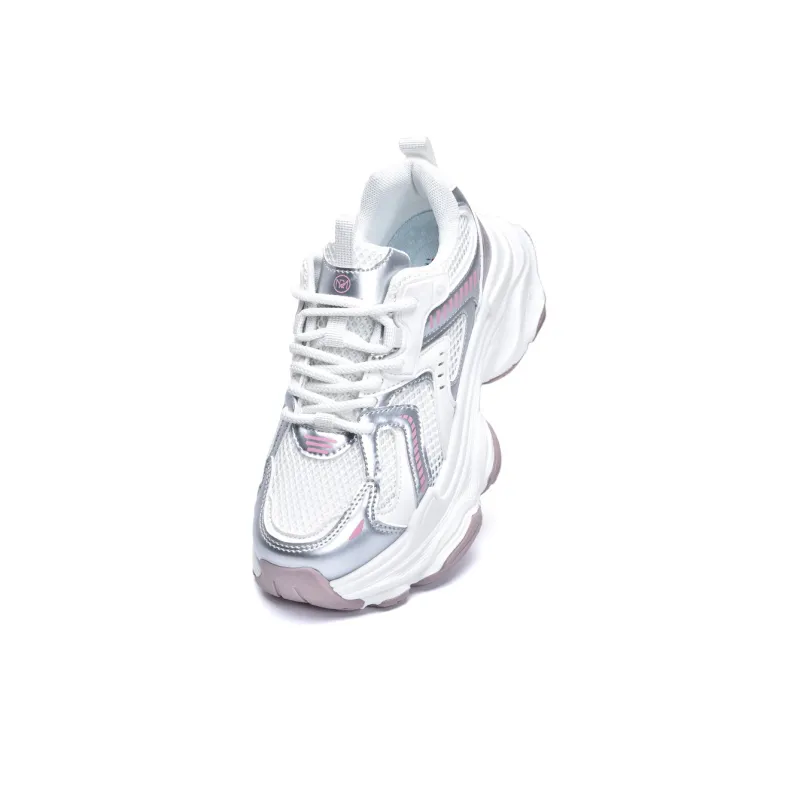 MISTERY Breathable Lightweight Low-Top Chunky Sneakers Women's-10