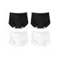 F Set: Black+Black+White+White