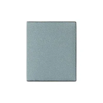 Valextra Millepunte Calfskin Wallet Women's Smolder Blue