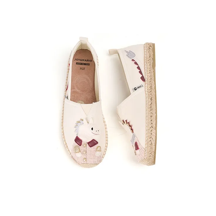 Joy&Mario Espadrilles Women's Beige/Yellow/Pink/Red-3