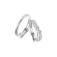 Butterfly Wing Galaxy Couple Ring