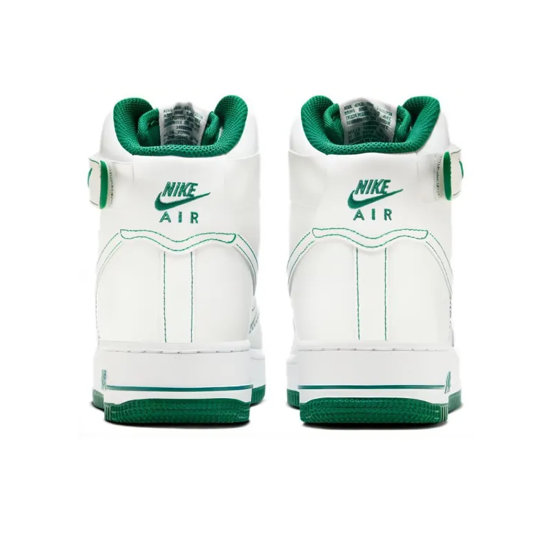 Nike Air Force 1 High White Green Women's-4