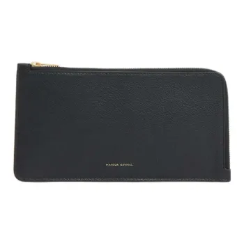 MANSUR GAVRIEL Calfskin Card Holder Large Size Women's Black