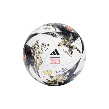 Adidas Match Ball Soccer Seamless Thermal-bonding Unisex Black White Metallic Iron Gray Gold
