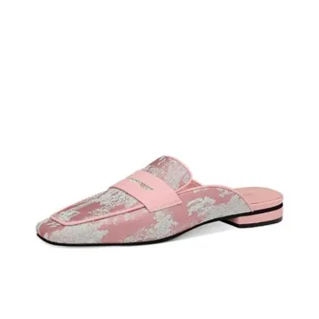 JESSICA SOPHIA Rubber Sole Slip Resistant Abrasion Resistant Wrap toe Slippers Women's Green