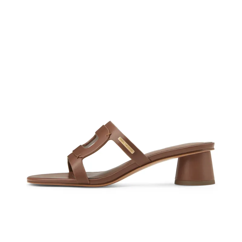 CHARLES&KEITH Composite Sole Slide Slippers 4.3cm Women's-5