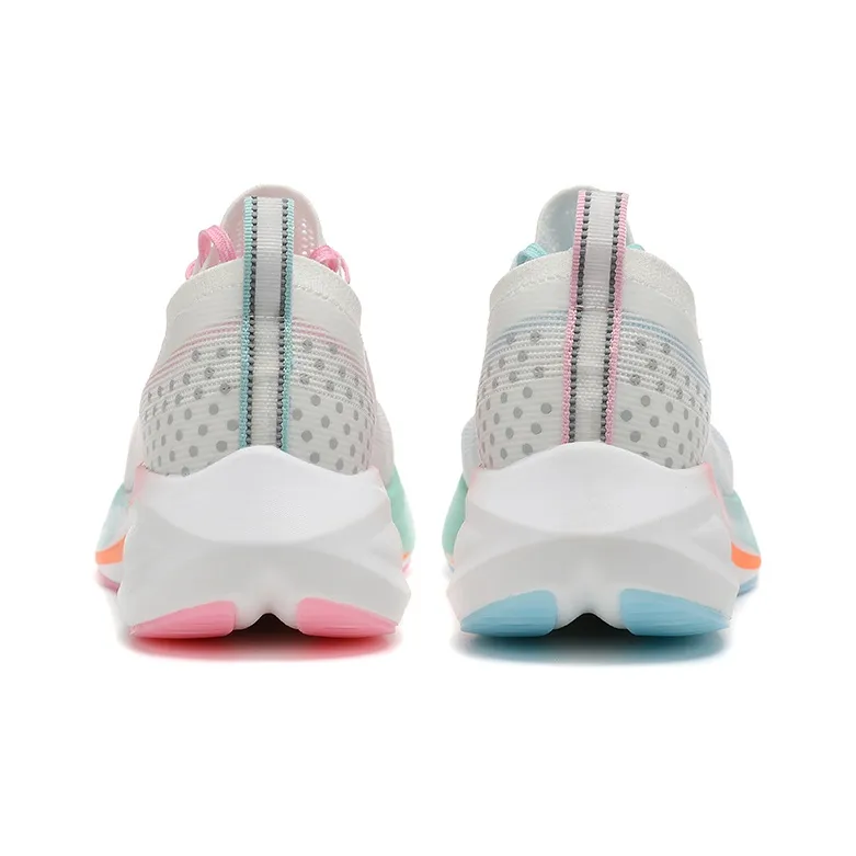 LIZHIPAO Running Shoes Unisex Low Top Mismatched Color/Neon White, Pink, Blue-2