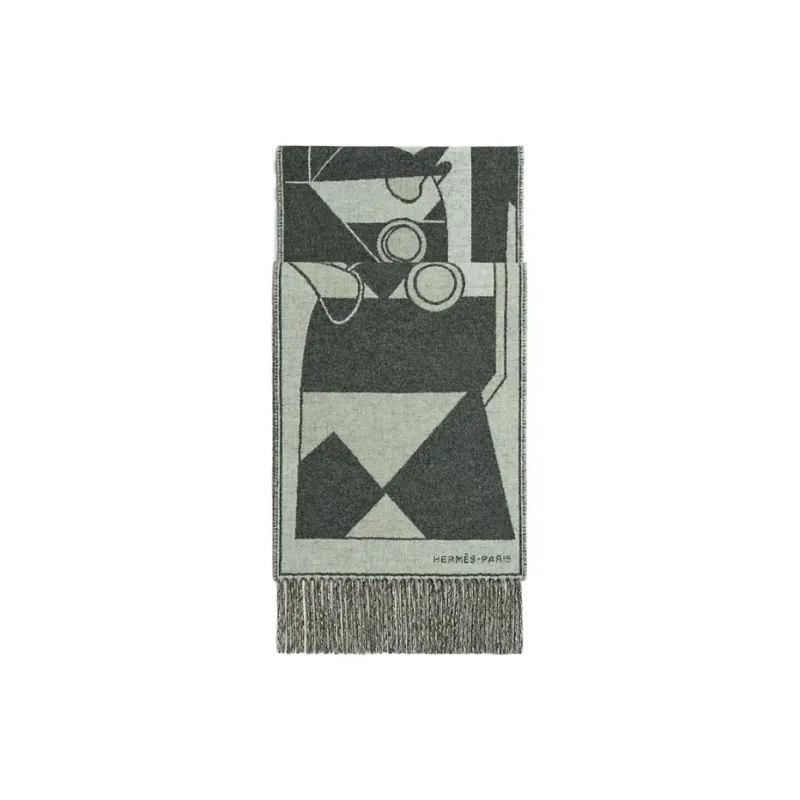 HERMES Knit Scarves Men-0