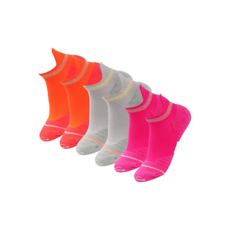 SPORT'S HOUSE Basketball Socks Women's 3 Pack-23