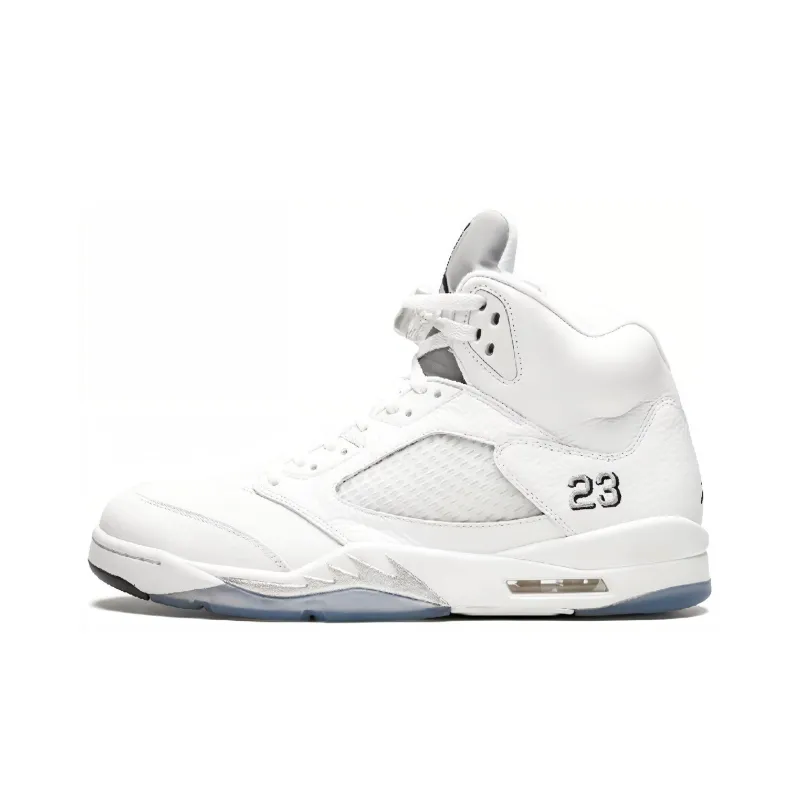 Jordan 5 Retro Metallic White 2015-0