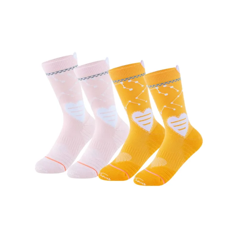 SPORT'S HOUSE Cycling Socks Women's 2 Pack-9