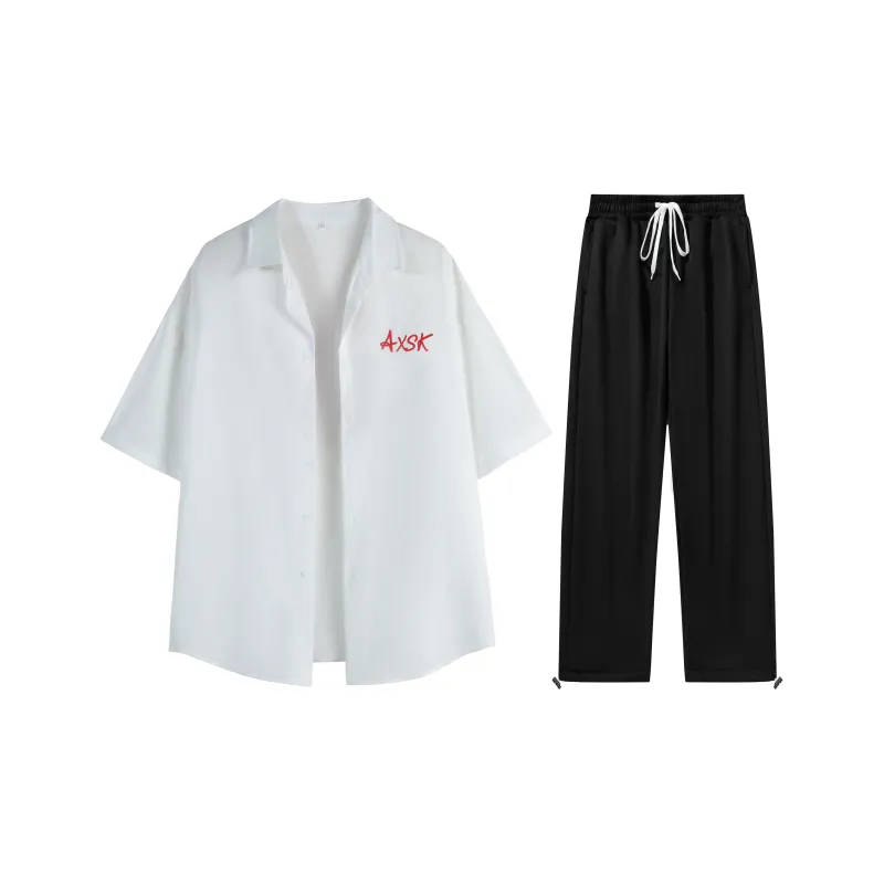 A.X.S.K Shirt Matching Set Unisex-7