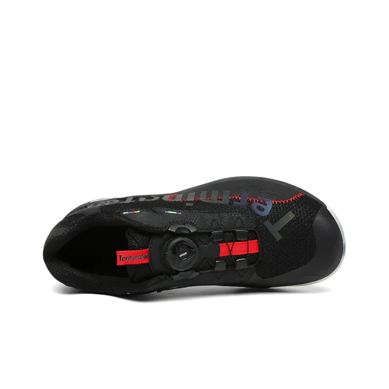 XPD Badminton Shoes Unisex Low Top Black-3