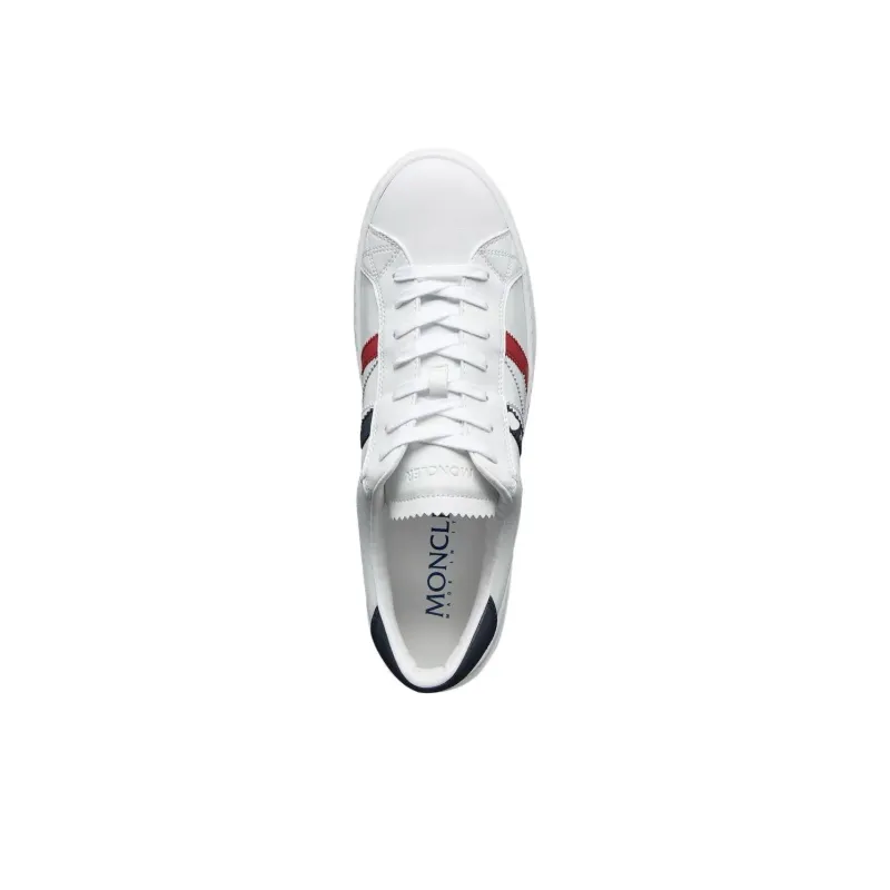 Moncler Monaco Low Top Skateboard Shoes Women's White-3