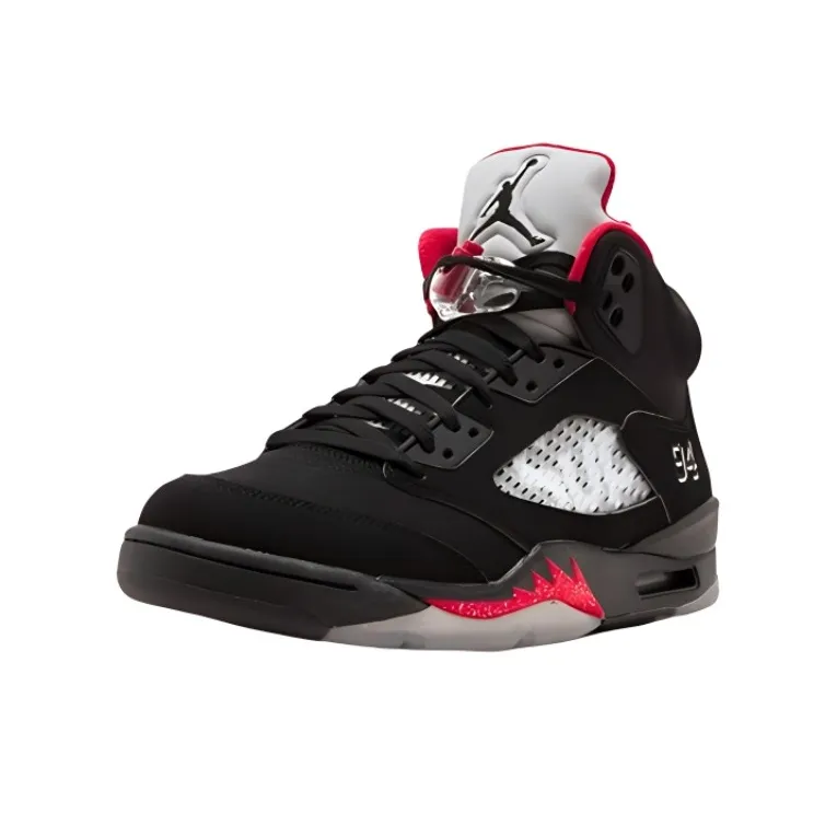 Jordan 5 Retro Supreme Black-1