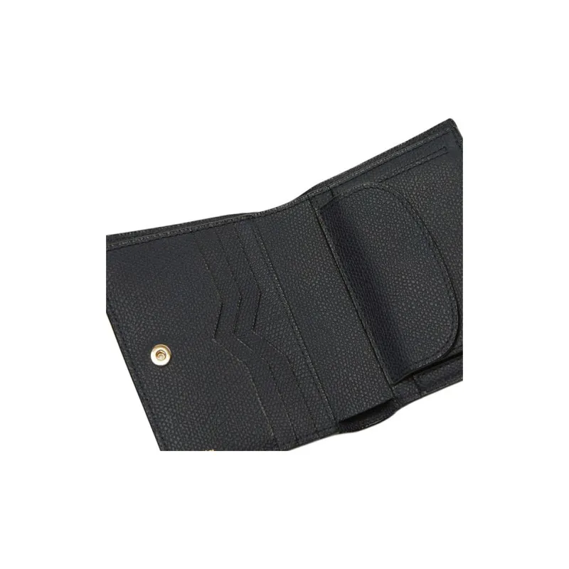 Valextra Millepunte Calfskin Wallet Women's Night Blue-3