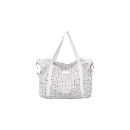 JIEXINI Pu Tote Bag, Shopping Bag, Handbag, Shoulder Bag Regular Women's White/Black/Umbra