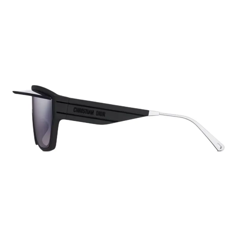 DIOR Irregular Shape Sunglasses Women's Black-2