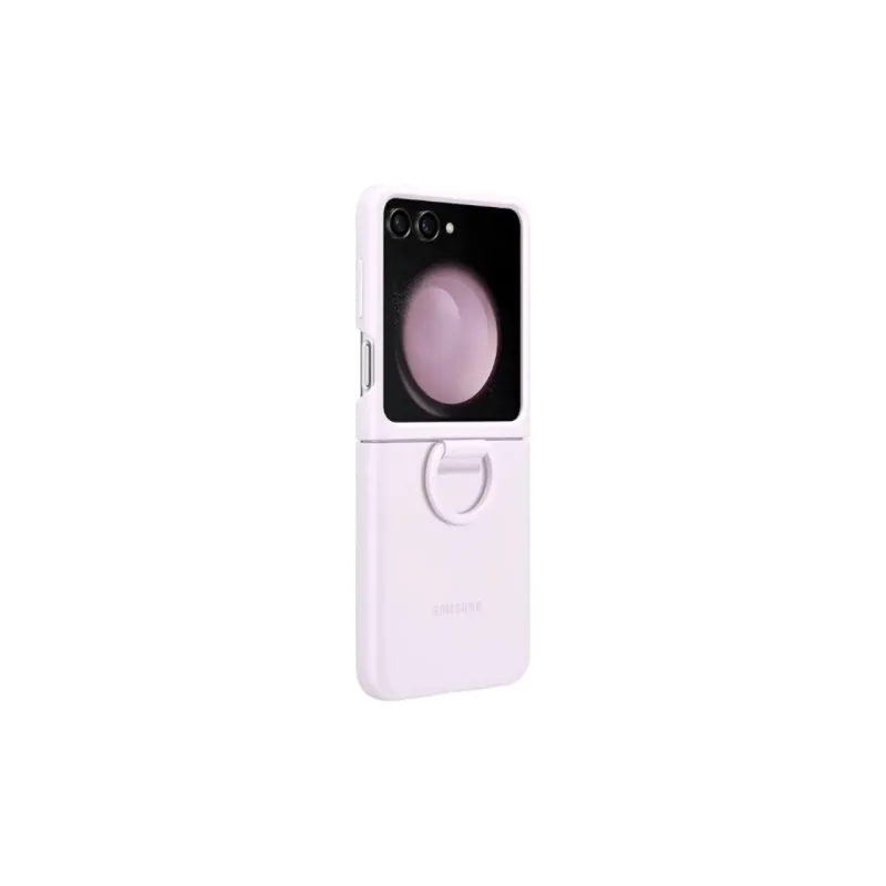 SAMSUNG Silicone Material Impact-Resistant Abrasion-Resistant Ring-Style Phone Cases For Galaxy Z Flip5/Galaxy Z Flip4-5