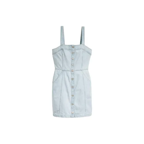 Levis Sleeveless Dresses Women's Light Blue