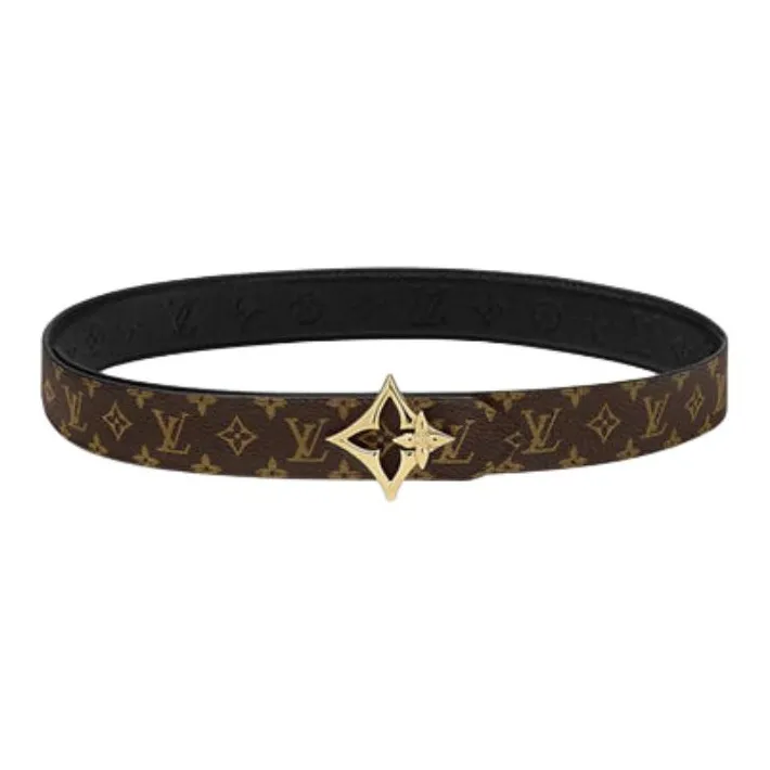 LOUIS VUITTON Lv Flowergram 30mm Reversible Belt-0