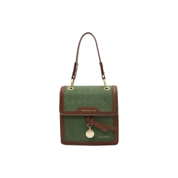 CORE BIRD PU Shoulder Bag, Crossbody Bag, Handbag Women's Black/Green/Coffee