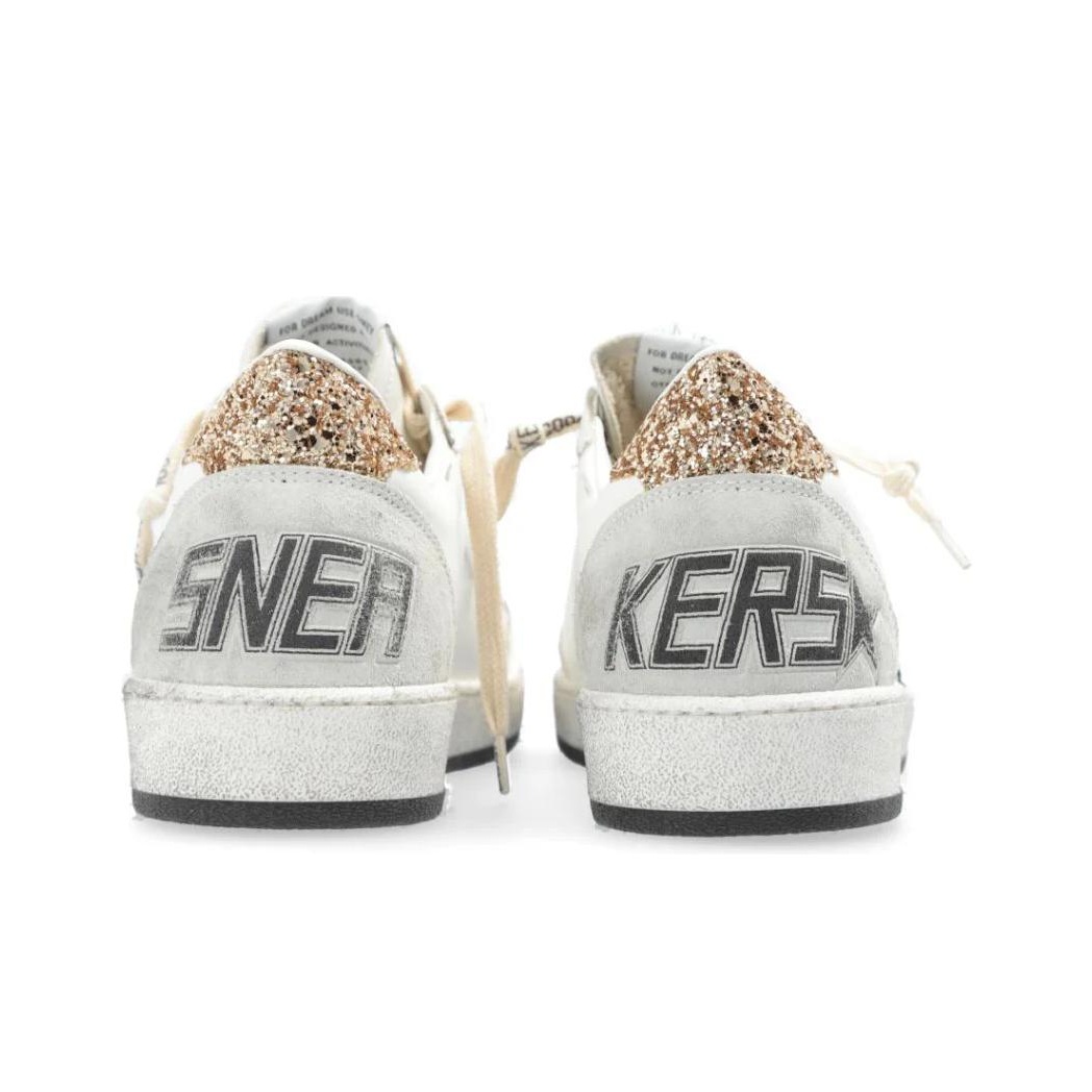 【関税&送料込】Golden Goose Sneaker Ball Star In Pelle Golden Goose Ball Star Leather Sneakers - POIZON