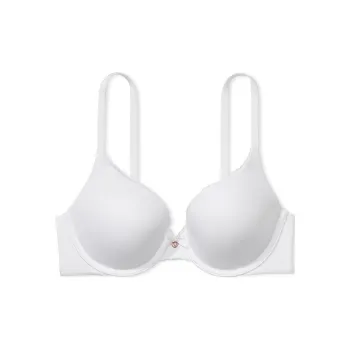 Victoria's Secret BODY By VICTORIA 7449 Comfort Fit Perfect Shape Push Up Smooth Bra Women's White