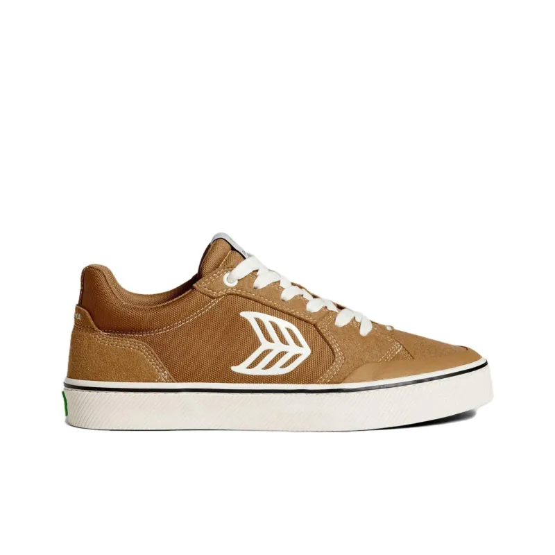 CARIUMA Vallely Pro Low-Top Skateboard Shoes Unisex Brown-1