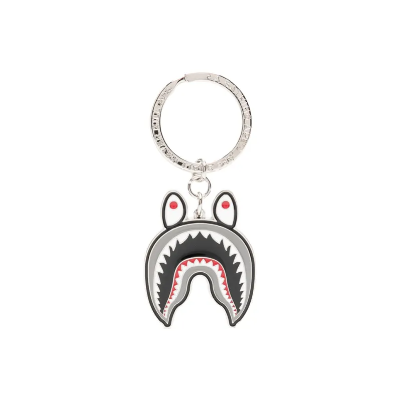 A BATHING APE Shark Keychain-0