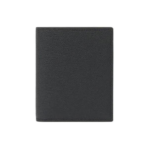 Valextra Millepunte Calfskin Wallet Women's Night Blue-0