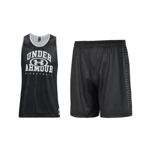 Under Armour Baseline Casual Sportswear Men Black+Black