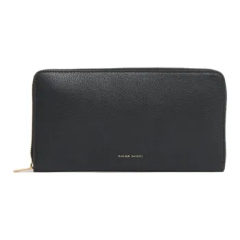 MANSUR GAVRIEL Calfskin Wallet Women's Black