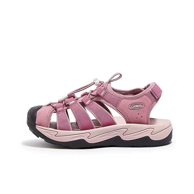 CAMEL River Trekking Shoes Unisex Black/Beige/Rose Red/Brown-12