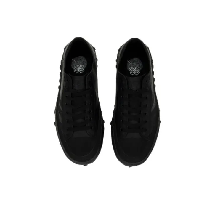 KOLON SPORT Cushioning, Abrasion Resistant, And Waterproof Low Top Running Shoes Unisex Black-3