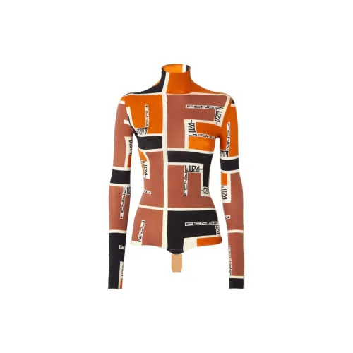 FENDI Sweaters Women's Orange