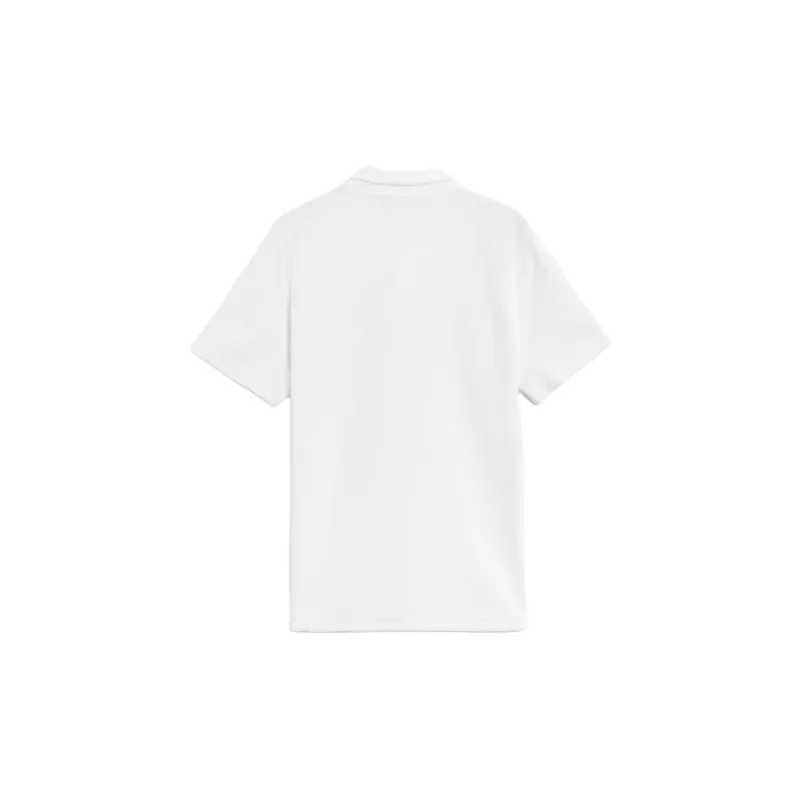 LACOSTE Logo appliqué Velvet Polo Shirt-1