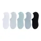 5 Pack (Pure White+Light Blue+Blue Green+Medium Blue+Black)